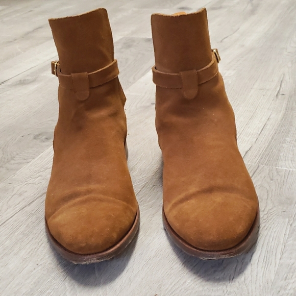 FUGASHIN POUR STORY ET FALL TAN SUEDE CHELSEA BOOT - Picture 2 of 8